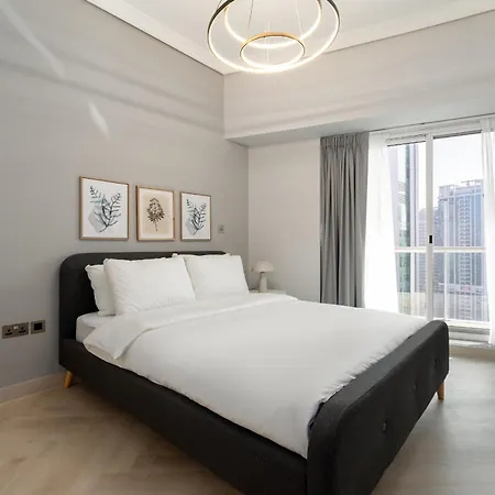 1 Bed, High Floor, 2 Minutes To Metro, Renovated Dubai Exterior photo